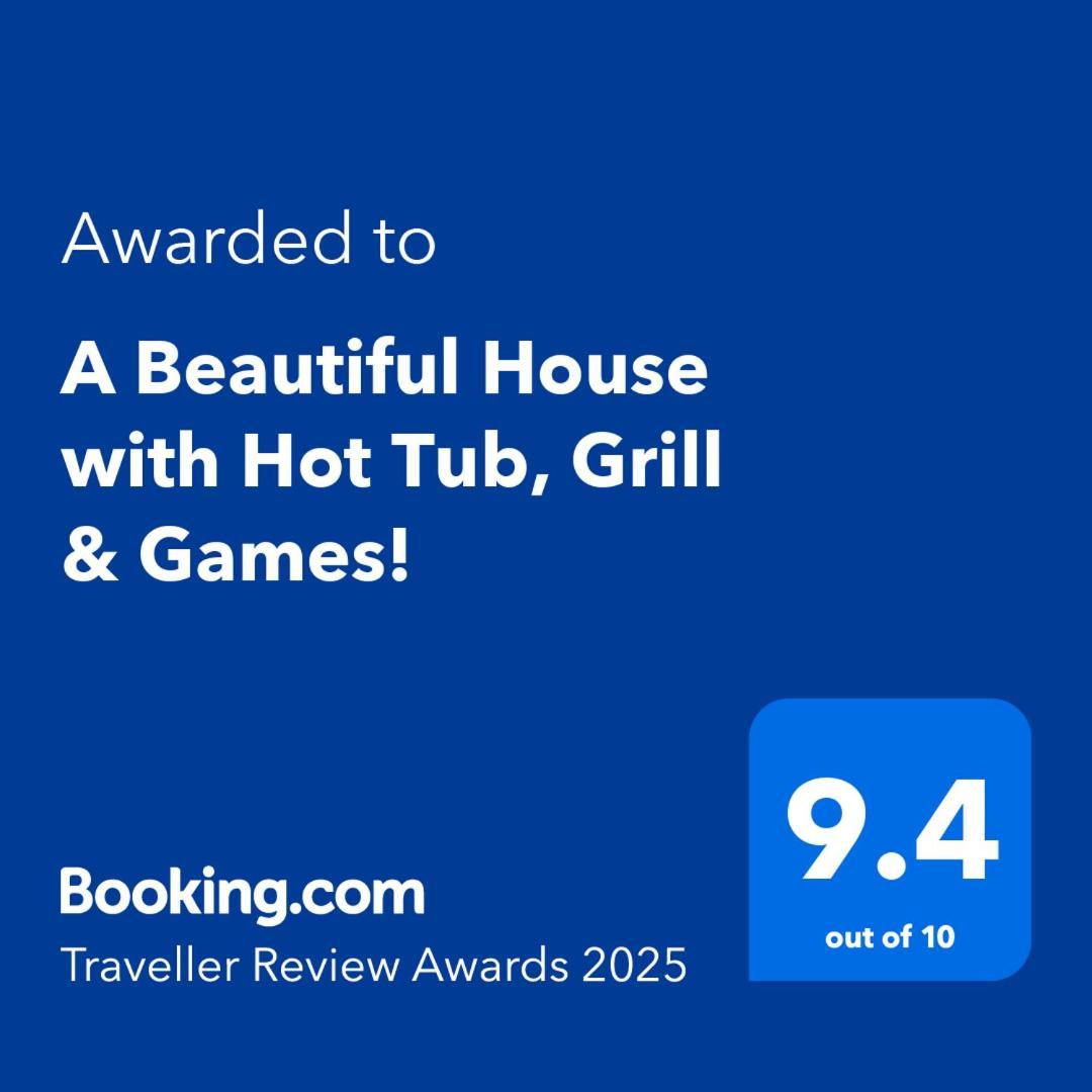 Вилла A Beautiful House With Hot Tub, Grill & Games! Лас-Вегас Экстерьер фото